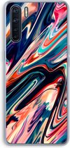 Case Company® - Oppo A91 hoesje - Quantum Being - Soft Cover Telefoonhoesje - Bescherming aan alle Kanten en Schermrand