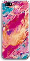 Case Company® - iPhone 5 / 5S / SE (2016) hoesje - Pastel Echoes - Soft Cover Telefoonhoesje - Bescherming aan alle Kanten en Schermrand