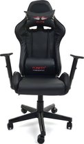 Gamestoel ergonomisch zwart ECO-leer - bureaustoel