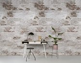 Brick Wallpaper Bricks - Rouleau / Grijs