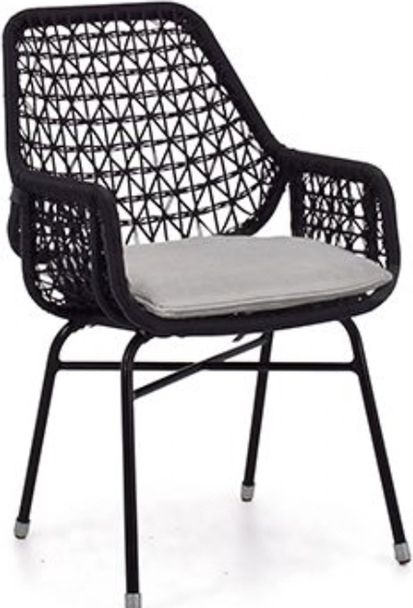 Apple Bee Zara Chaise de jardin - Noir