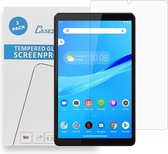 Tablet screenprotector geschikt voor Lenovo Tab M8 HD - Case-friendly screenprotector - 2 stuks - Tempered Glass - Transparant