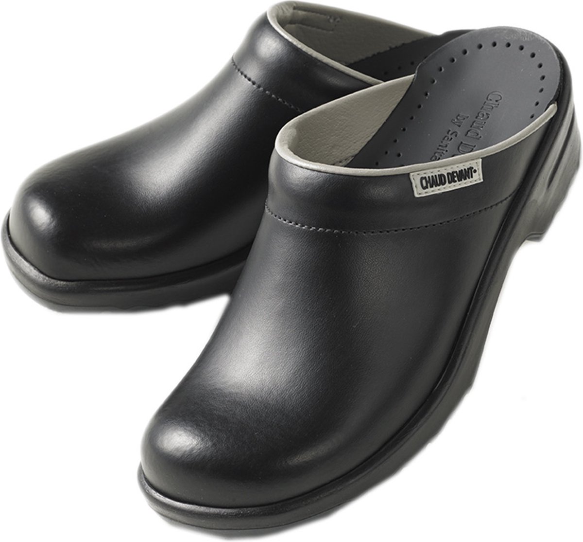Chaud Devant Koksschoenen Clog Zwart - Maat 39