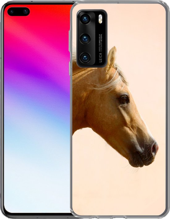 Coque Huawei P40 - Cheval - Léger - Air - Coque de téléphone en Siliconen