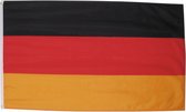 Senvi Printwear - Flag Germany - Grote Duitse vlag - Duitsland - Gemaakt Van 100% Polyester - UV & Weerbestendig - Met Versterkte Mastrand - Messing Ogen - 90x150 CM - Fair Working