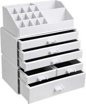 MIRA Home - organizer - kast - wit - 24 x 13.5 x 30 cm