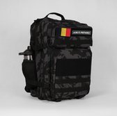 Backpack | Waterdicht | Rugzak | Rugtas | Dagrugzak | Wandelen | Hike rugzak | Schooltas | 45 Liter | Black Camo