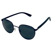 SMOOTH - ronde houten zonnebril - unisex model - UV400 gepolariseerde glazen van de hoogste kwaliteit - QUAVO BLACK