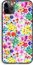 Case Company® - iPhone 11 Pro Max hoesje - Little Flowers - Biologisch Afbreekbaar Telefoonhoesje - Bescherming alle Kanten en Schermrand