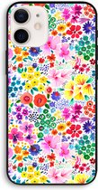 Case Company® - iPhone 12 hoesje - Little Flowers - Biologisch Afbreekbaar Telefoonhoesje - Bescherming alle Kanten en Schermrand