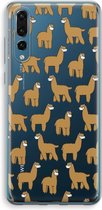 Case Company® - Huawei P20 Pro hoesje - Alpacas - Soft Cover Telefoonhoesje - Bescherming aan alle Kanten en Schermrand