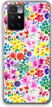 Case Company® - Xiaomi Redmi 10 hoesje - Little Flowers - Soft Cover Telefoonhoesje - Bescherming aan alle Kanten en Schermrand