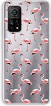 Case Company® - Xiaomi Mi 10T hoesje - Flamingo - Soft Cover Telefoonhoesje - Bescherming aan alle Kanten en Schermrand