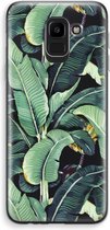 Case Company® - Samsung Galaxy J6 (2018) hoesje - Bananenbladeren - Soft Cover Telefoonhoesje - Bescherming aan alle Kanten en Schermrand