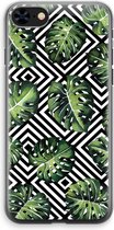Case Company® - iPhone 8 hoesje - Geometrische jungle - Soft Cover Telefoonhoesje - Bescherming aan alle Kanten en Schermrand