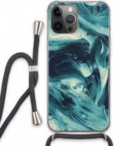 Case Company® - iPhone 13 Pro Max hoesje met Koord - Dreaming About Whales - Telefoonhoesje met Zwart Koord - Extra Bescherming aan alle Kanten en Over de Schermrand