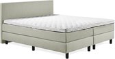 Boxspring Luxe 140x210 Glad Lentegroen