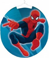 lampion Spider-Man 25 cm blauw