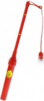 lantaarnstok 30 cm rood/geel