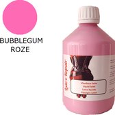 Roze - Vloeibaar latex rubber voor bodypaint, mallen, sokkenstop, littekens en decoratie - 500 ml