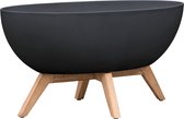 Refined Retro Douglas With Feet Zwart