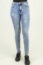 Kathy Push Up Jeans 028 Blauw maat 34