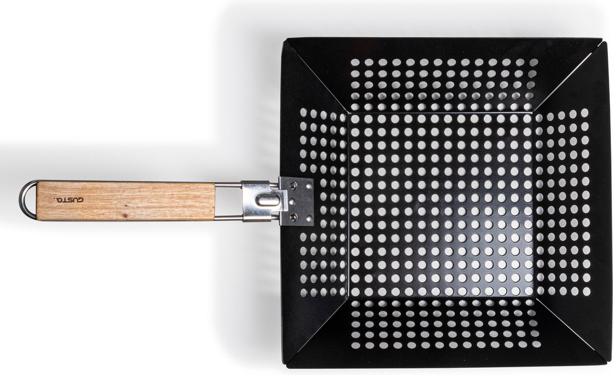 Gusta - Barbecue Wok - Metaal - 30,5x30,5cm