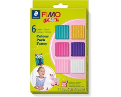 Fimo kids -ovenhardende boetseerklei - Colour pack girlie (6 x 42g)