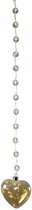 kersthanger hart led 12 x 400 cm glas goud