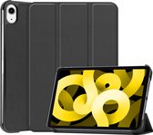 Hoesje Geschikt voor iPad Air 2022 Hoesje Case Hard Cover Hoes Book Case - Zwart