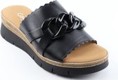 Gabor Nappa dames slipper - Zwart - Maat 38,5