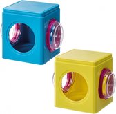 speelkubus knaagdier 12,5 x 9,5 cm 2 stuks