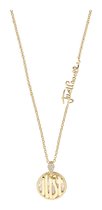 Just Cavalli Glam Logo Piccola necklace - ketting - goudkleurig - MOP - JCNL01113200 - 45 + 5 CM