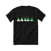 Kerstkabouter Buddy Kerst T-shirt | Groen | Jongens / Meisjes | Grappige Foute kersttrui Shirt Cadeau | Kindershirt | Leuke Elf, Rendier, Kerstboom en Kerstballen Ontwerpen. Maat 1