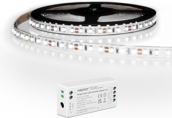 Bande LED compatible Zigbee Hue - 10 mètres blanc froid IP65