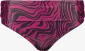 Osaga dames overslag bikinibroekje met print - Roze - Maat 42