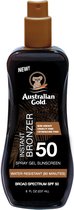 Australian Gold SPF 50 Spray Gel Zonnebrand met Bronzer - 237 ml
