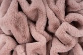 Heaven Deken - Blanket - Zachte deken -Fluffy- 230x250 - Roze - Poederroze - Powder Pink