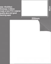 decoratiesticker Whiteboard 50 x 200 cm PVC wit