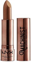NYX Machinist Metallic Honey Bronze Lipstick - MACLS01 Grind
