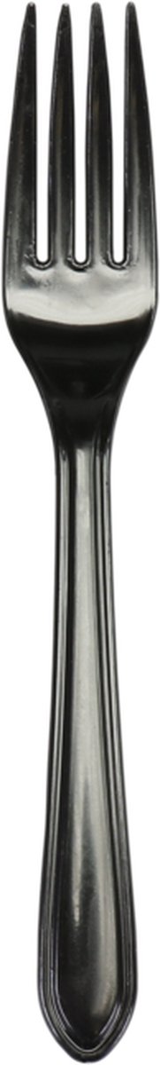 Depa® | vork | Reusable | Zwart | PS | 18cm | 50 stuks
