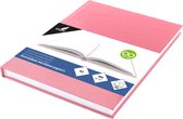 Kangaro dummyboek - A5 - pastel roze - 160 blanco pagina's - hard cover - K-5353