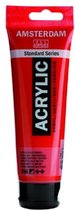Peinture acrylique - #396 Rouge naphtol moyen - Amsterdam - 120 ml