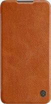 Nillkin Qin PU Leather Book Case voor Xiaomi Redmi 9T - Bruin