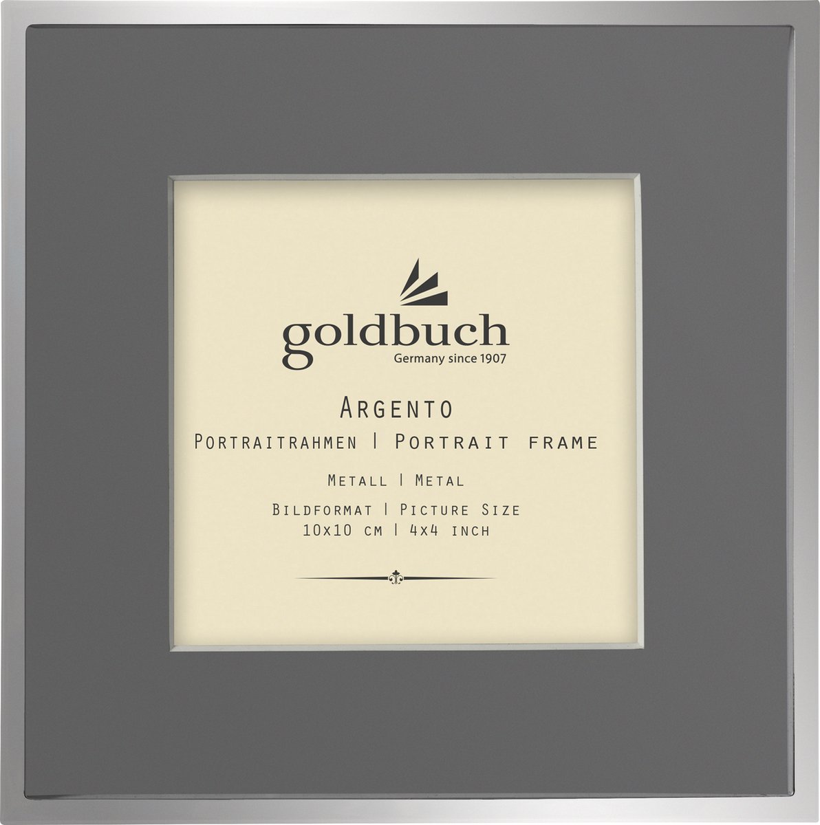 Goldbuch Fotolijst Argento - Zilver - 10x10 cm