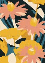 IXXI Lotus - Megan Gallagher - Wanddecoratie -  140cm x 100cm