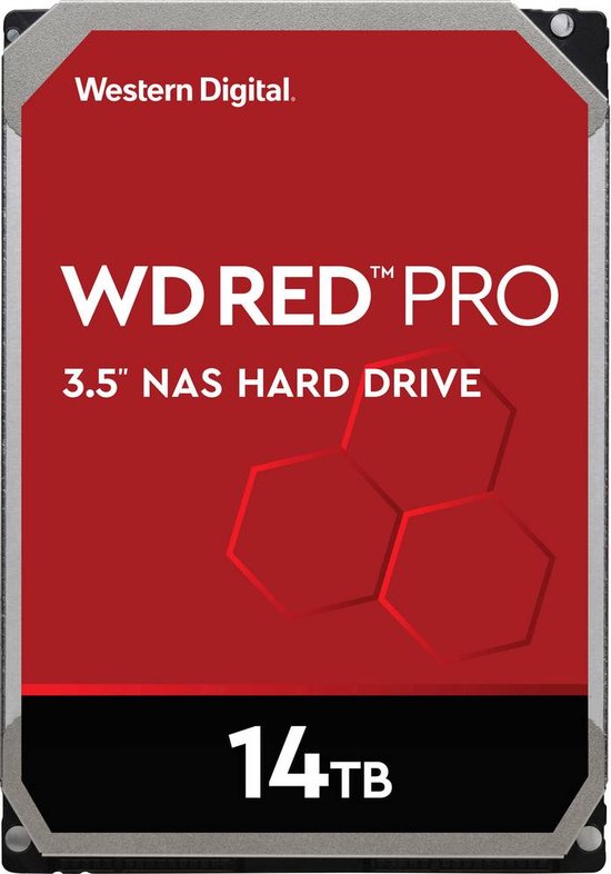 Disque dur Western Digital WD Red™ Pro 16 To (3,5") SATA 6 Gb/s WD161KFGX  en Bulk | bol