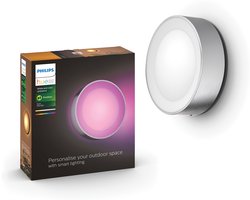Philips Hue Daylo muurlamp – wit en gekleurd licht – roestvrij staal