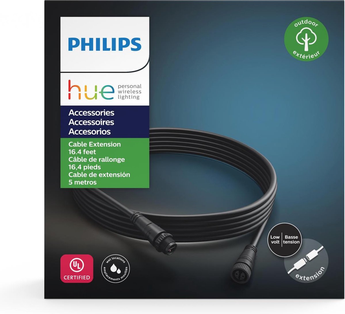 Philips Hue verlengkabel voor buiten - 5 meter | bol.com