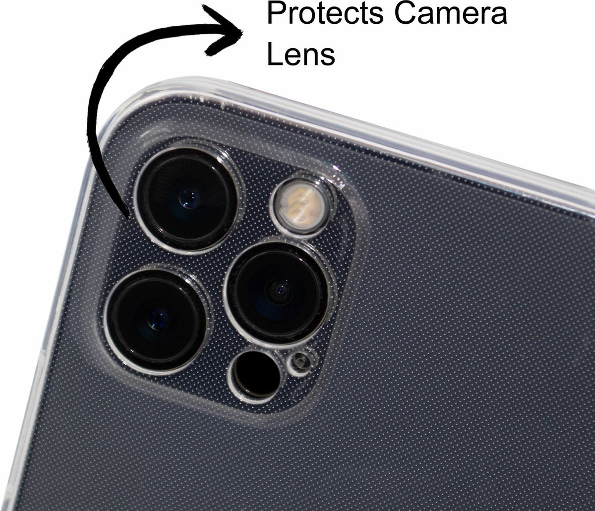 Green On - Siliconen Bescherm Hoes Voor iPhone X / iPhone XS Transparant Met Extra Achter Camera Bescherming
